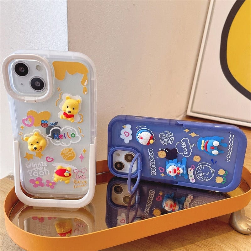 Winnie The Pooh Stand Case For iPhone